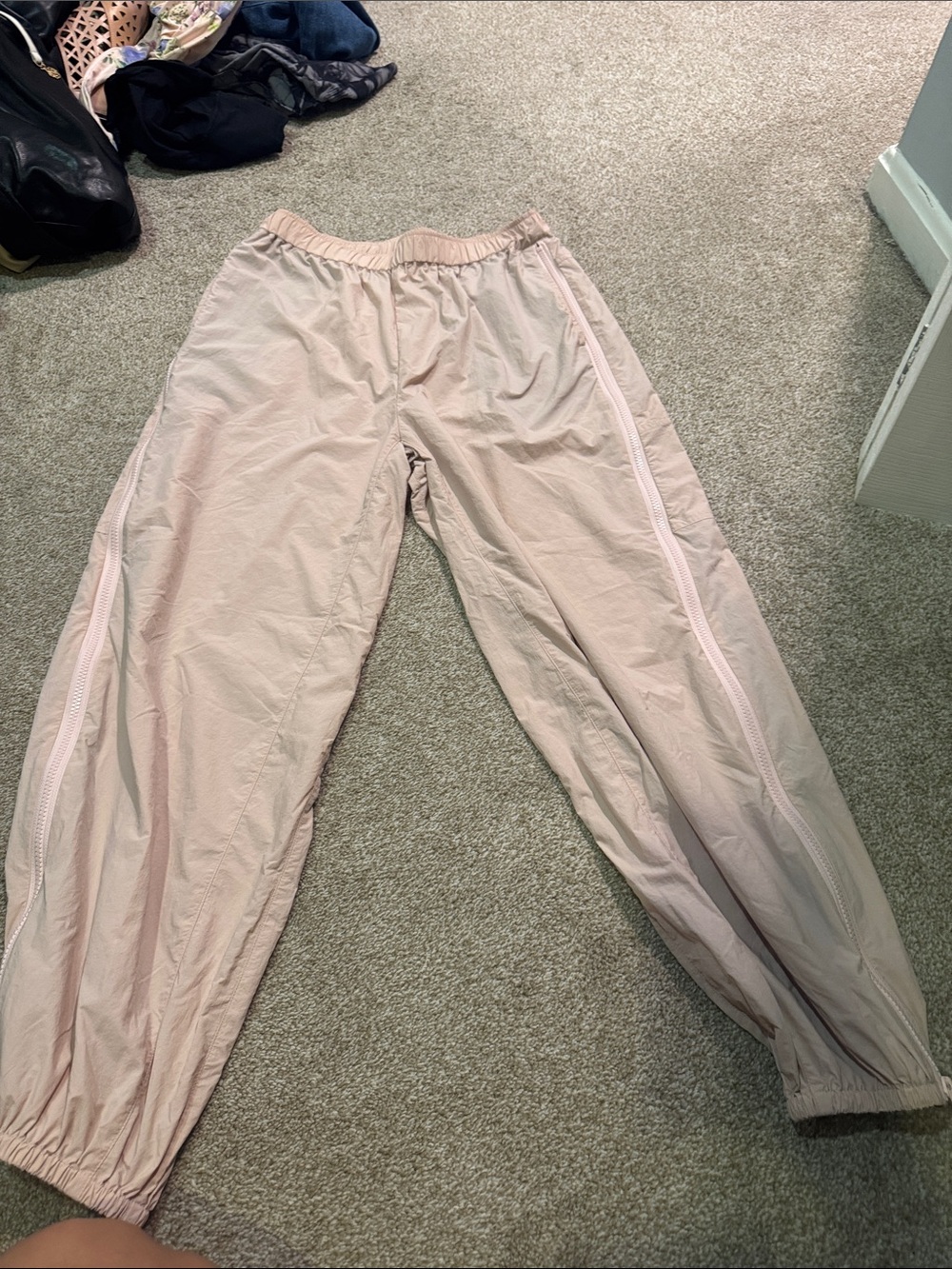 Light Pink Women's Free People Track Pants